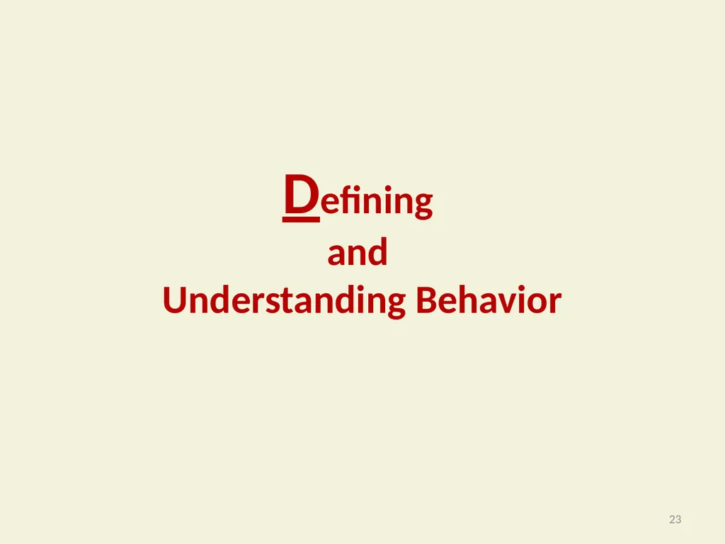 Using Functional Behavioral Assessment (FBA) to - slide 23 of 85