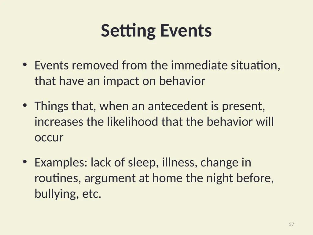 Using Functional Behavioral Assessment (FBA) to - slide 57 of 85