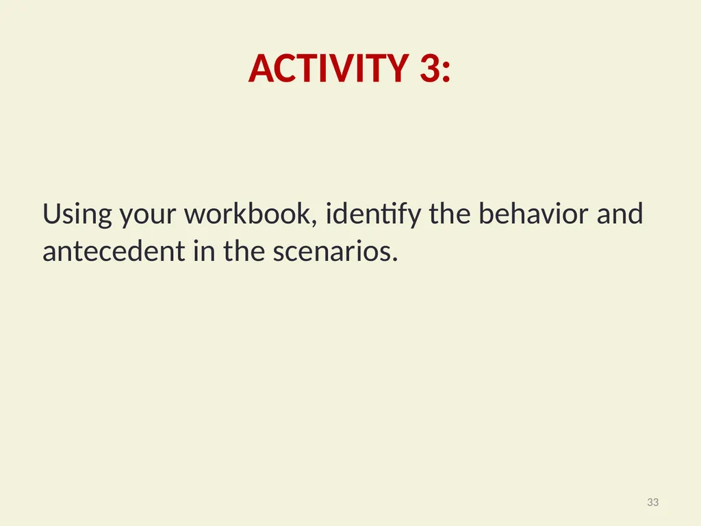 Basic FBA to BSP Using Functional Behavioral - slide 33 of 72