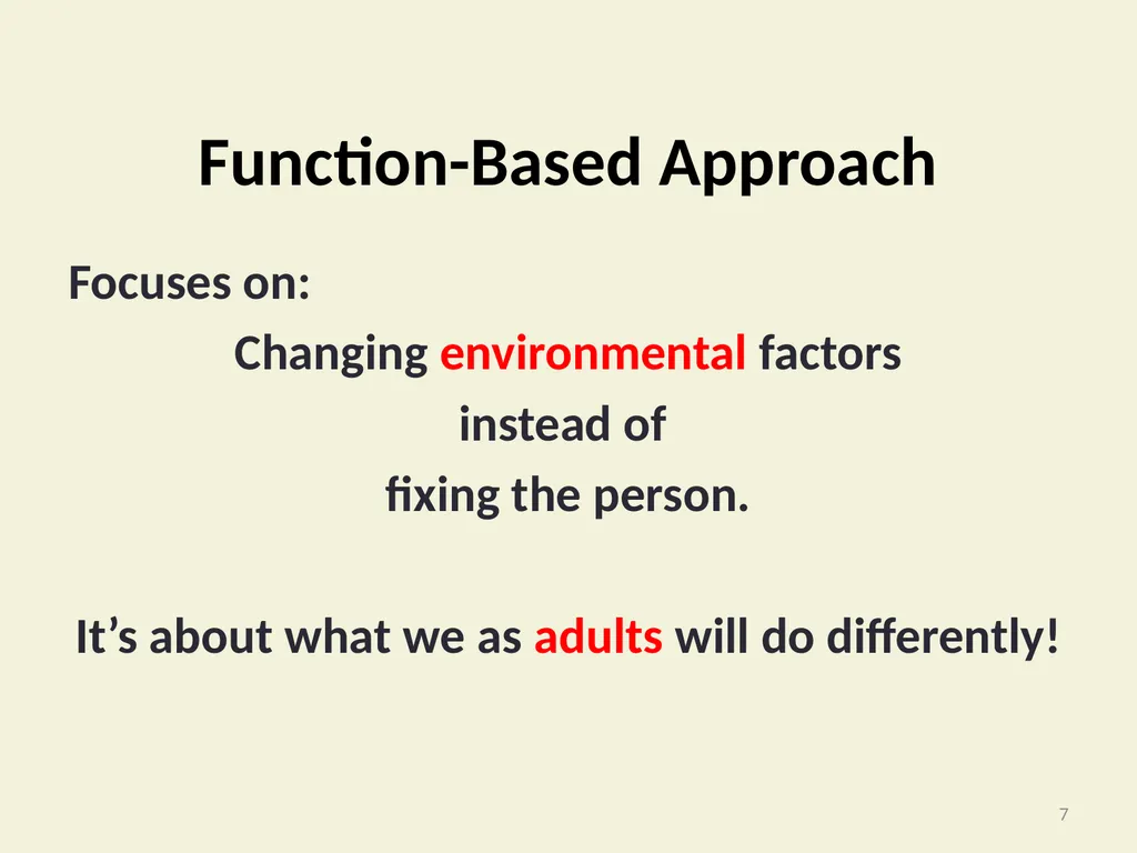 Basic FBA to BSP Using Functional Behavioral - slide 7 of 72