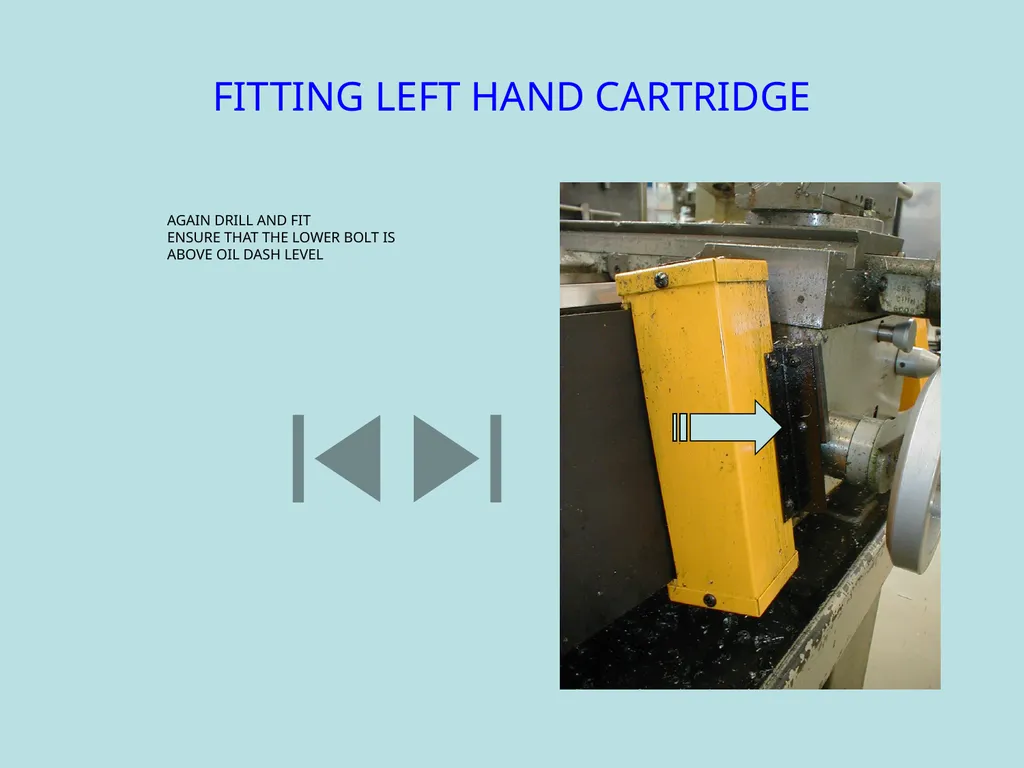 RIGHT HAND CARTRIDGE UNIT AS CAN BE SEEN FROM THE - slide 5 of 5