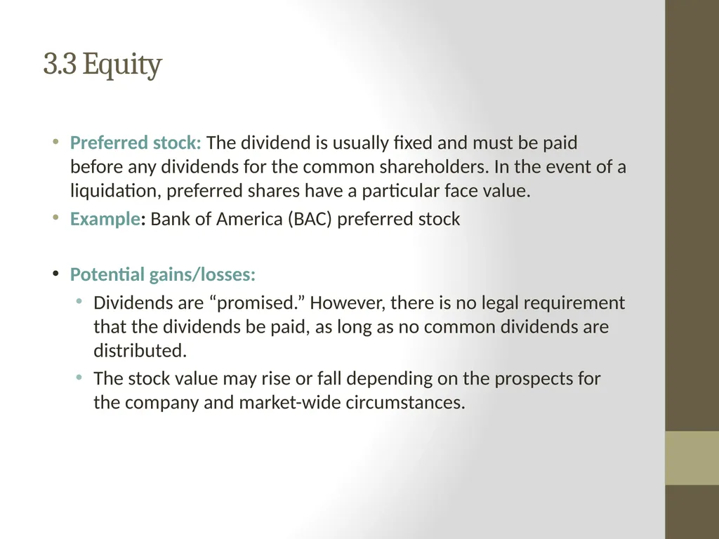 Chapter 3 Overview of Security Types 3.1 - slide 9 of 21