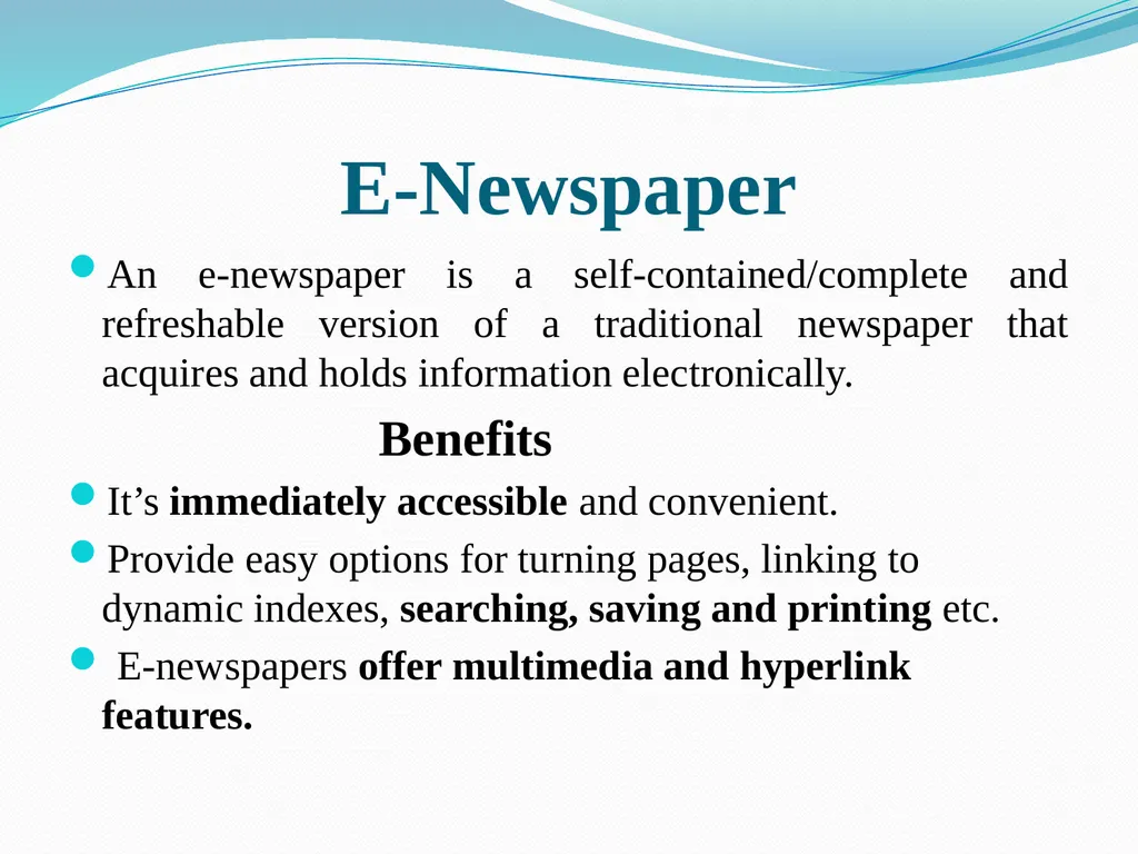 Different types of Reading Material and ways of - slide 21 of 53