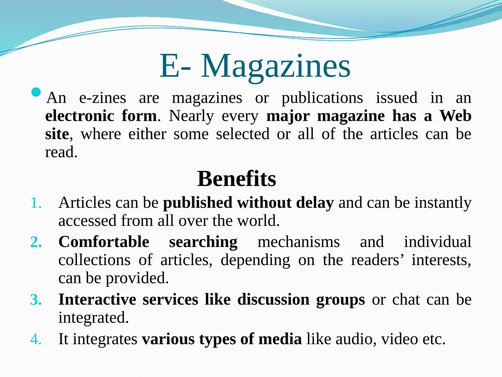 Different types of Reading Material and ways of - slide 19 of 53