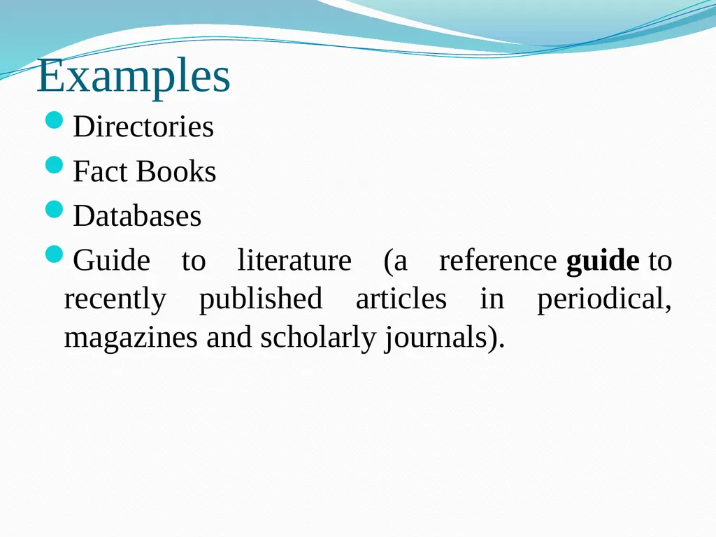Different types of Reading Material and ways of - slide 12 of 53