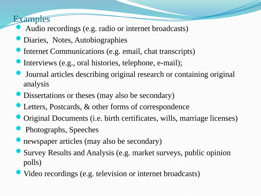 Different types of Reading Material and ways of - slide 6 of 53