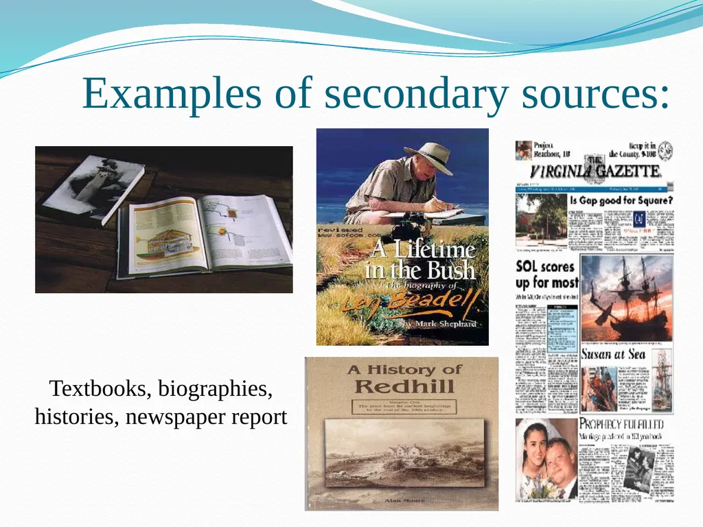 Different types of Reading Material and ways of - slide 9 of 53