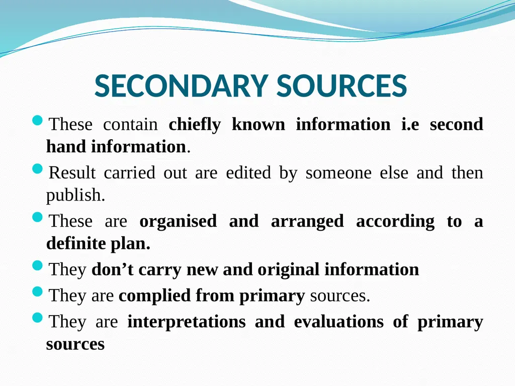Different types of Reading Material and ways of - slide 8 of 53