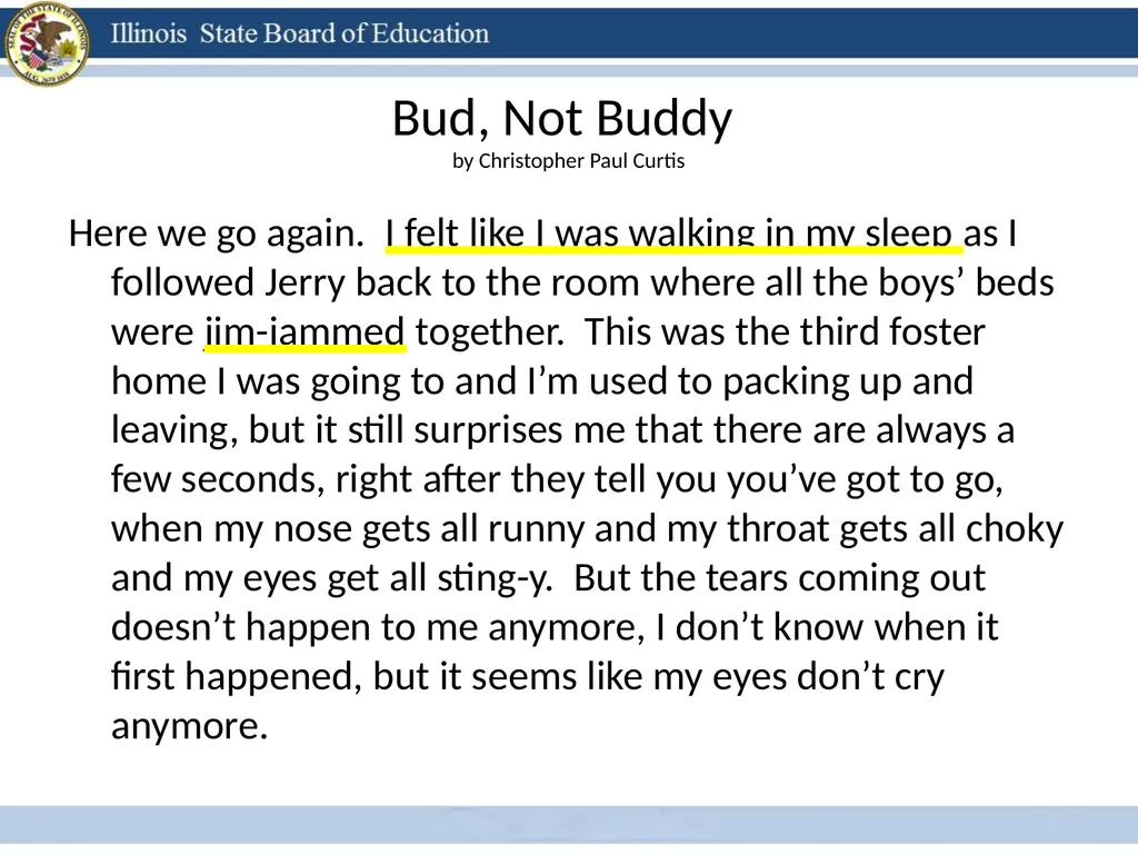 Close Reading Modeling Method: Example Tasks for - slide 18 of 29