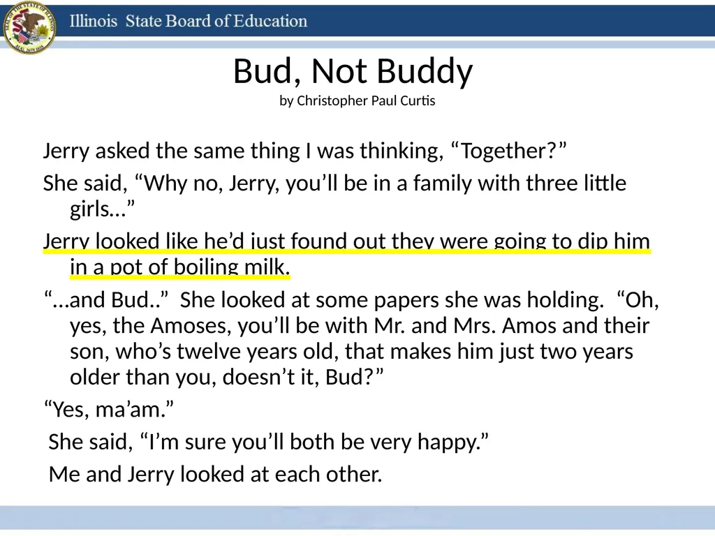 Close Reading Modeling Method: Example Tasks for - slide 16 of 29