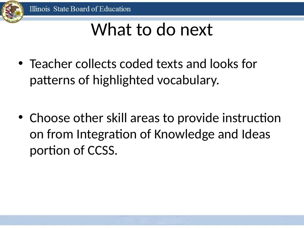 Close Reading Modeling Method: Example Tasks for - slide 19 of 29