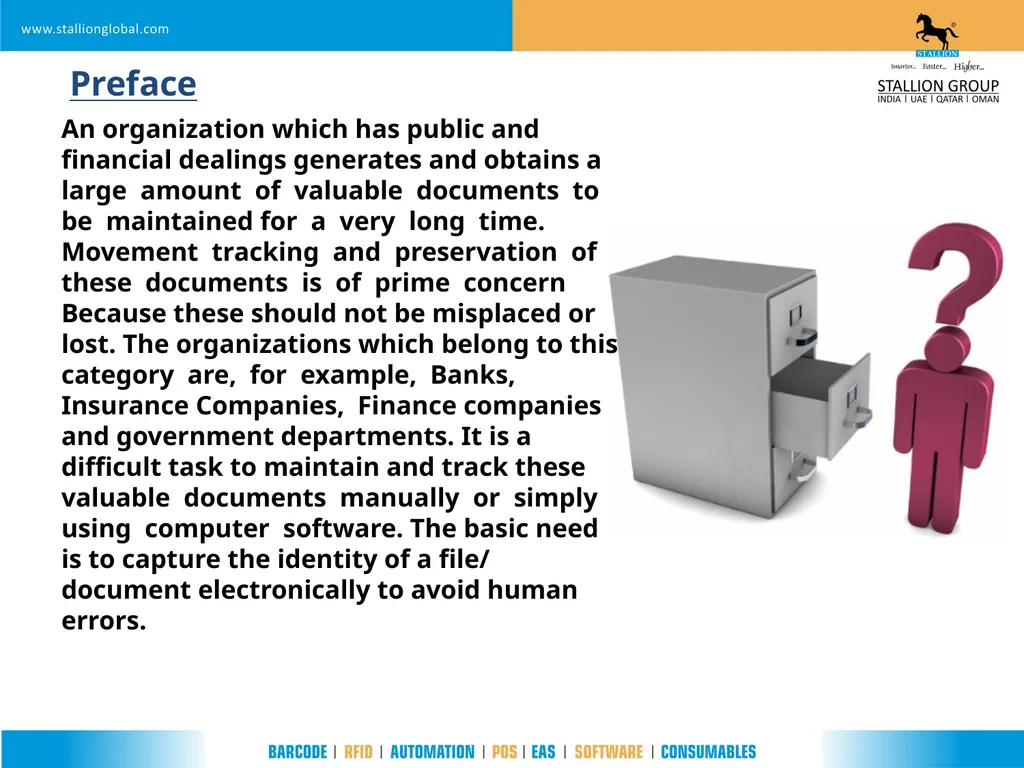 RFID’s File Tracking System FILEMAN An - slide 2 of 16