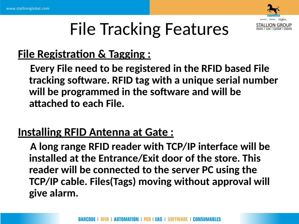 RFID’s File Tracking System FILEMAN An - slide 6 of 16