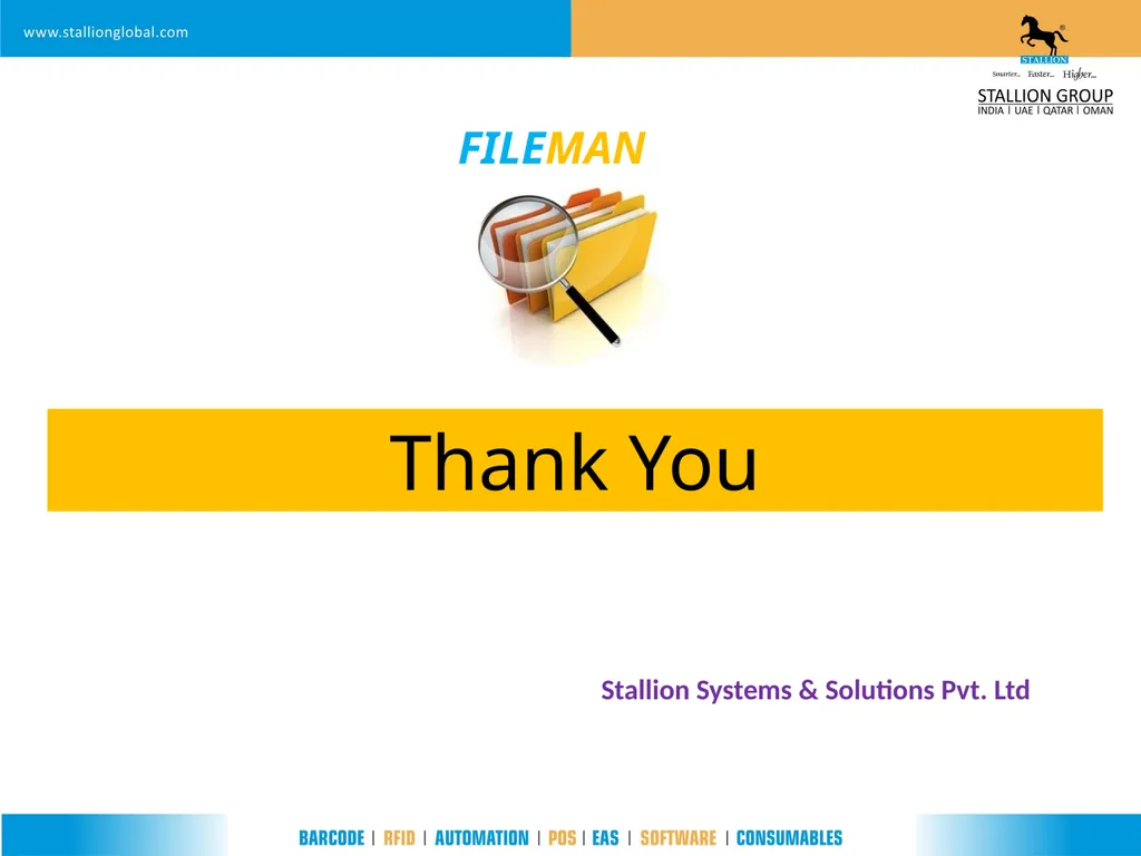 RFID’s File Tracking System FILEMAN An - slide 16 of 16