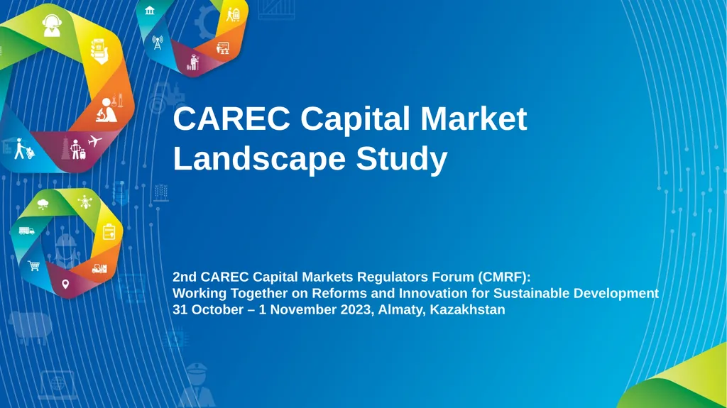 2nd CAREC Capital Markets Regulators Forum (CMRF): - slide 1 of 13
