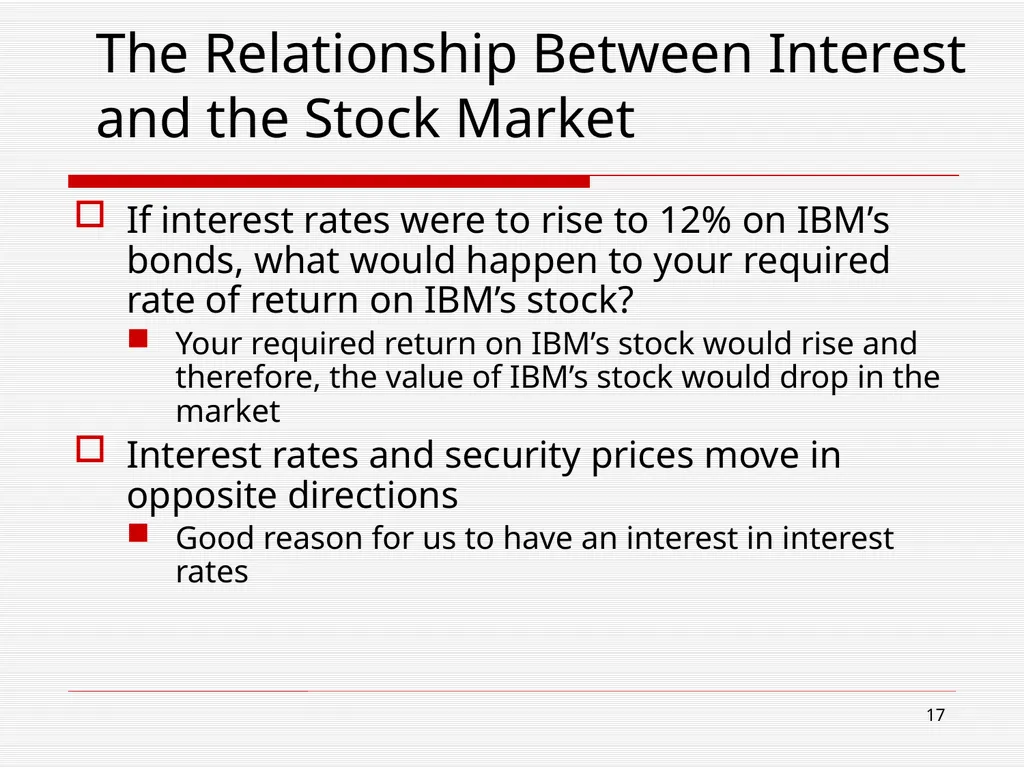 The Financial System and Interest Chapter 5 2 Read - slide 17 of 36