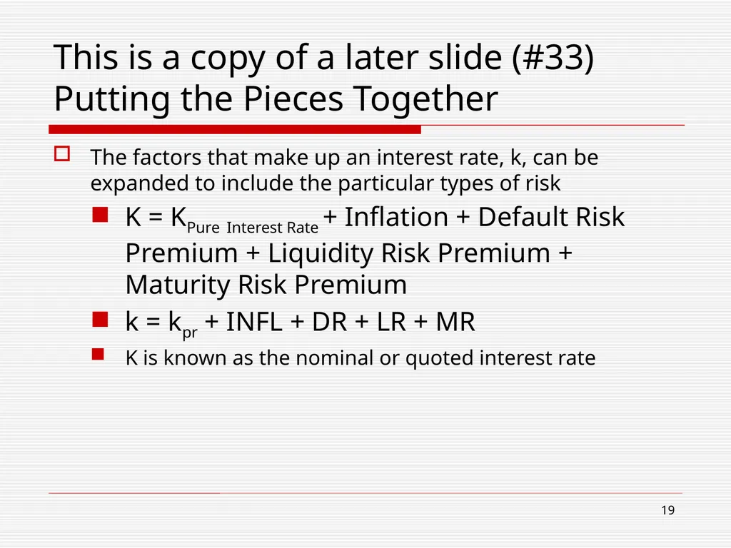 The Financial System and Interest Chapter 5 2 Read - slide 19 of 36