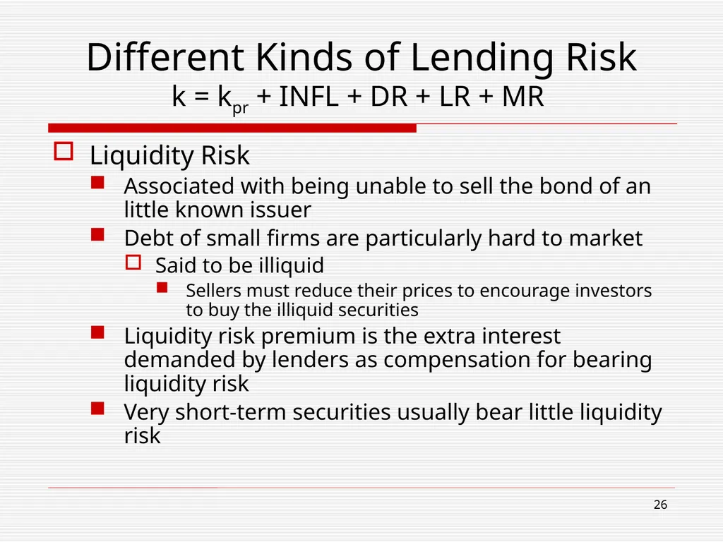 The Financial System and Interest Chapter 5 2 Read - slide 26 of 36
