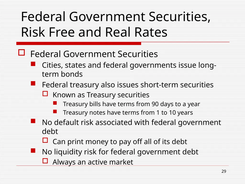The Financial System and Interest Chapter 5 2 Read - slide 29 of 36