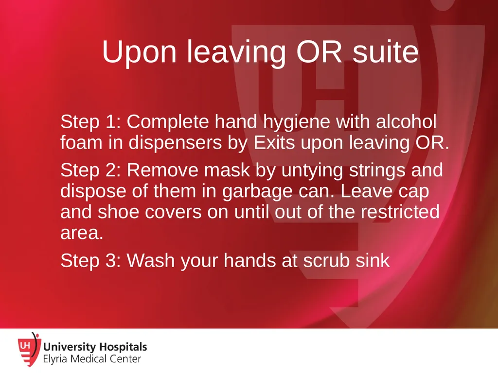 Observation in the Operating Room Current UH-EMC - slide 10 of 12