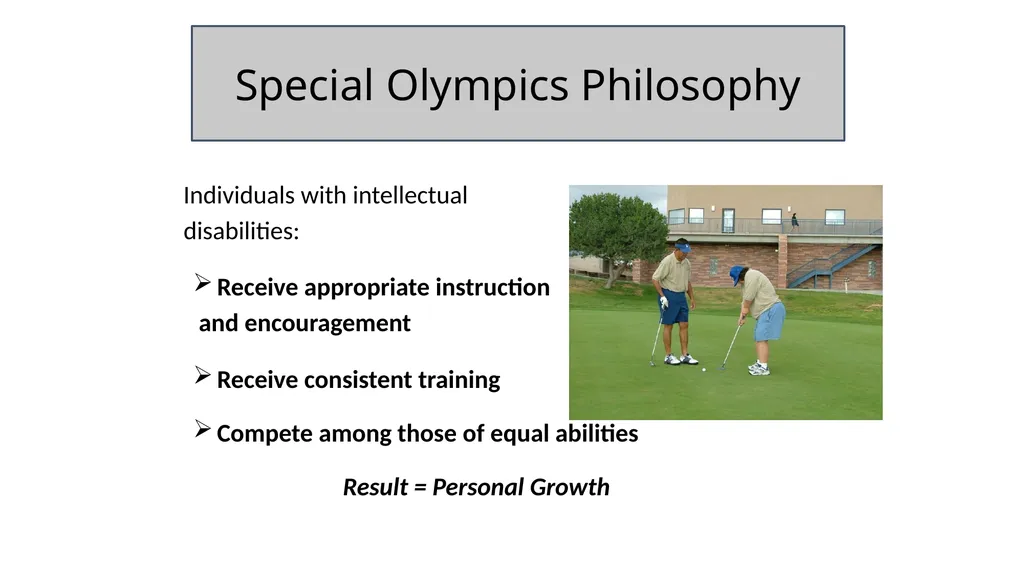 Special Olympics New Mexico General Orientation - slide 4 of 19