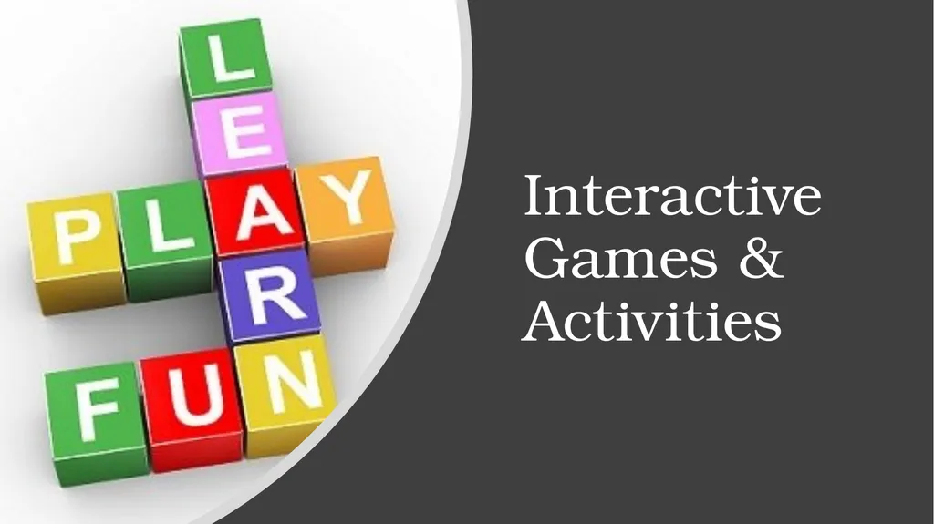 Interactive Games & Activities Interactive Games & - slide 1 of 9
