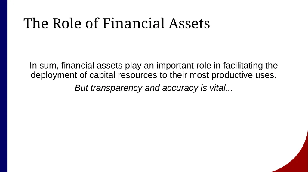 Investments Background and Issues Joseph Farizo To - slide 13 of 30