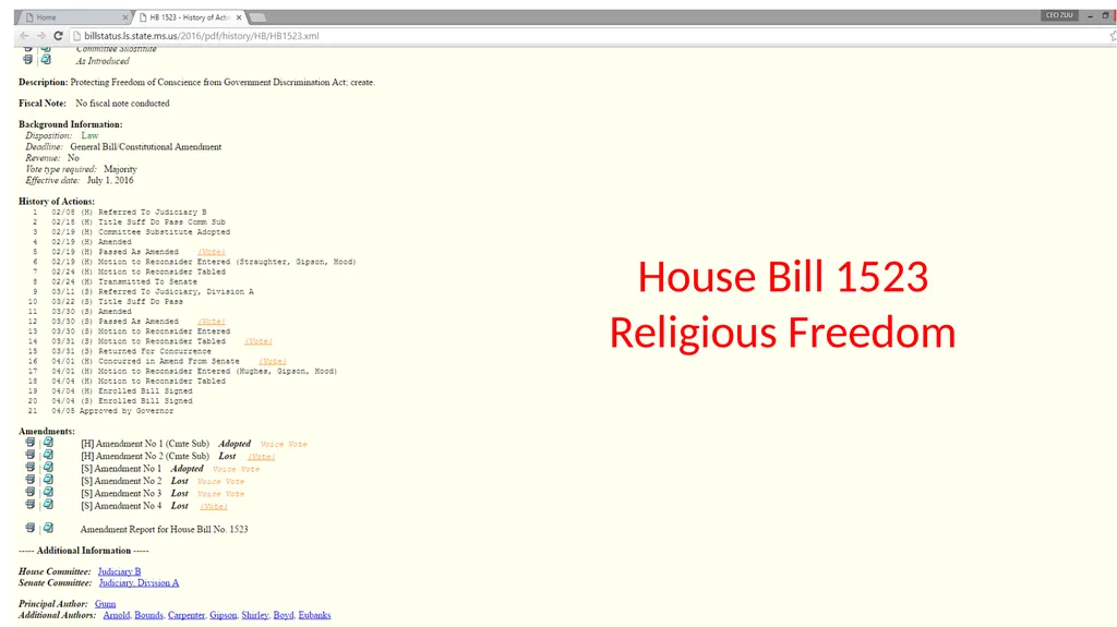 The “Real” Legislative Process By: Steve A. Gray - slide 10 of 16