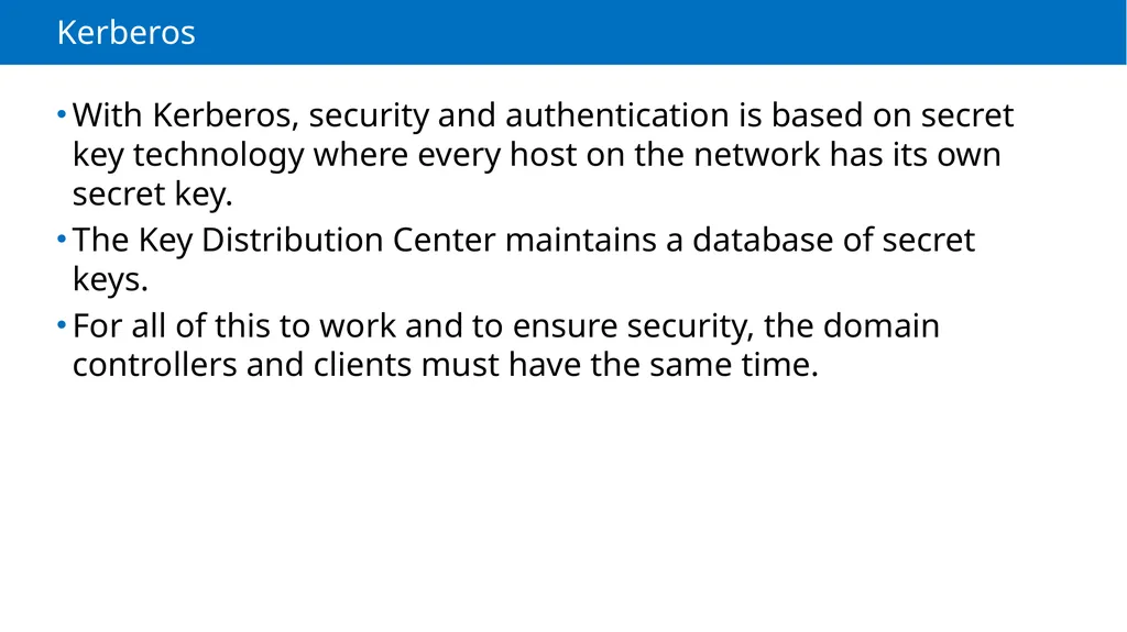 Module 2 Authentication, Authorization and - slide 13 of 36