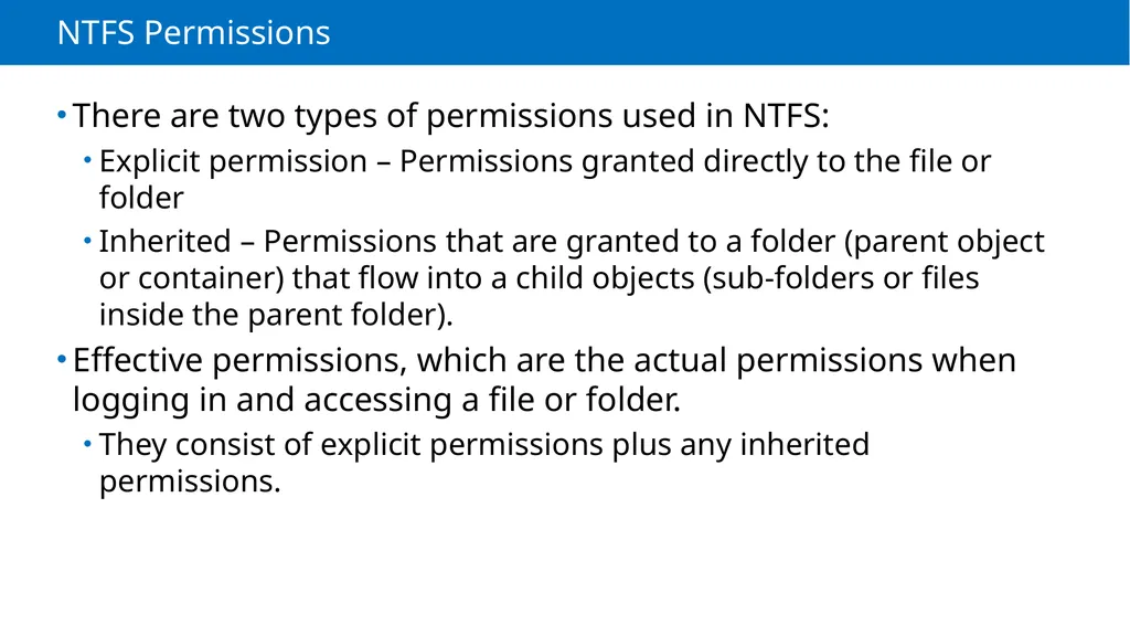 Module 2 Authentication, Authorization and - slide 23 of 36