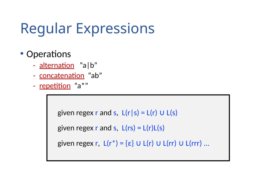 Lexical Analysis (Scanning) Chapter 2 Lexical - slide 10 of 45
