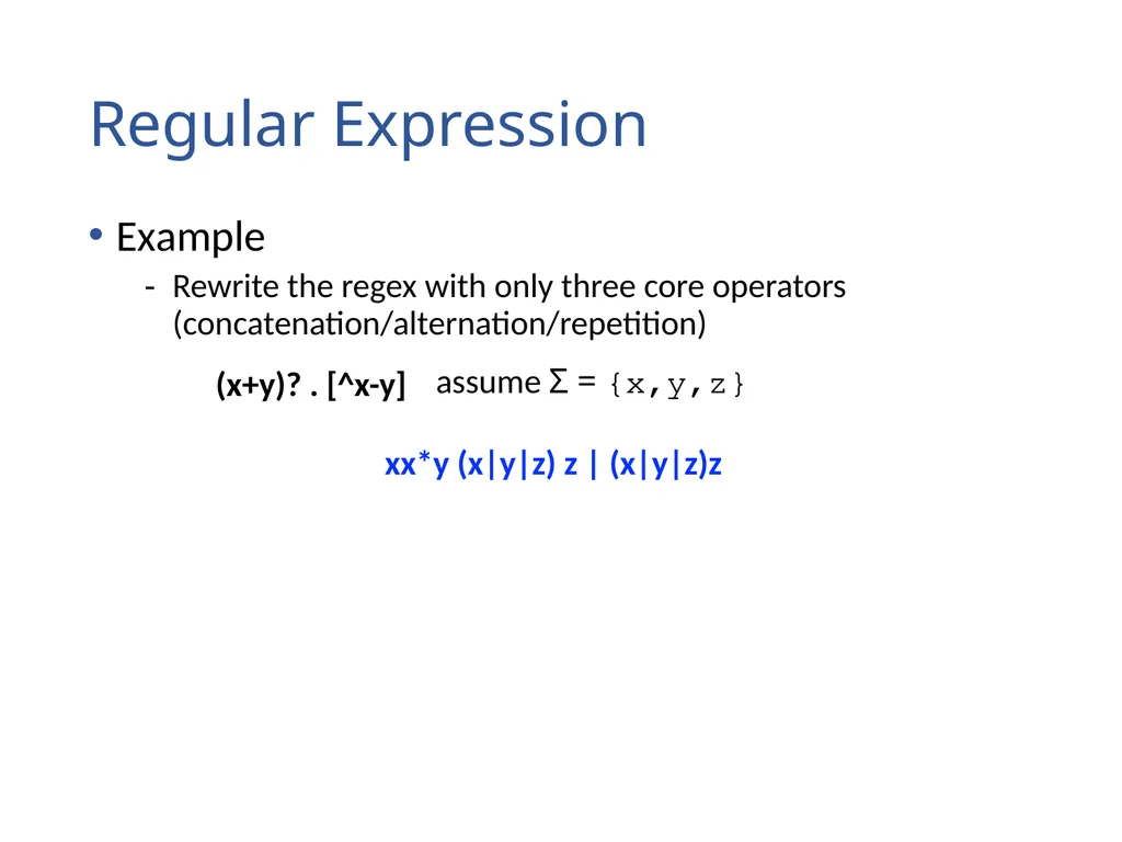 Lexical Analysis (Scanning) Chapter 2 Lexical - slide 14 of 45