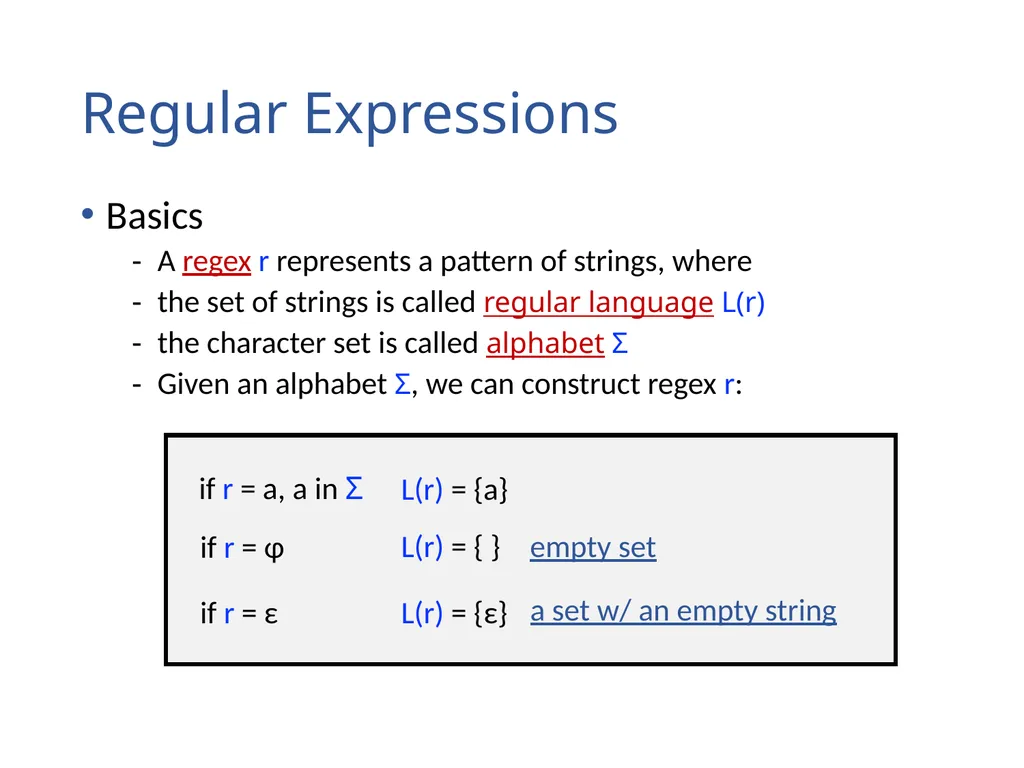 Lexical Analysis (Scanning) Chapter 2 Lexical - slide 9 of 45