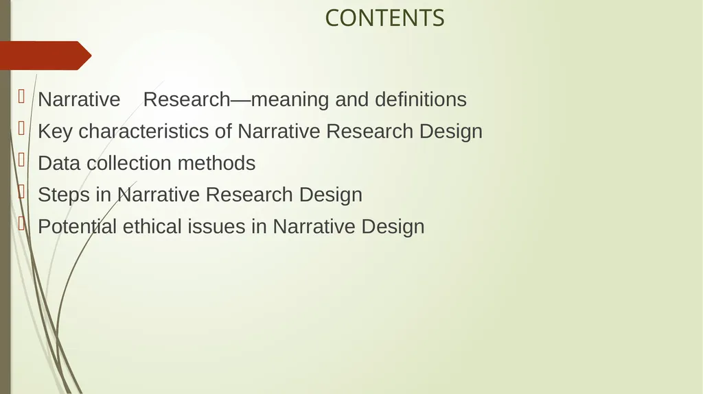 WELCOME Narrative research design Dr. GEETHA - slide 4 of 20