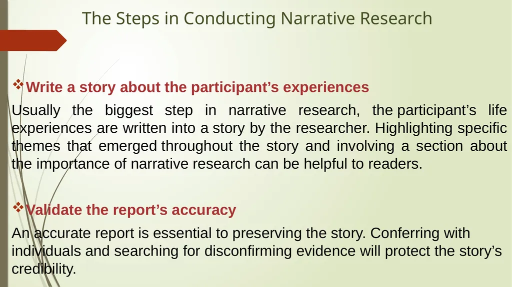 WELCOME Narrative research design Dr. GEETHA - slide 16 of 20