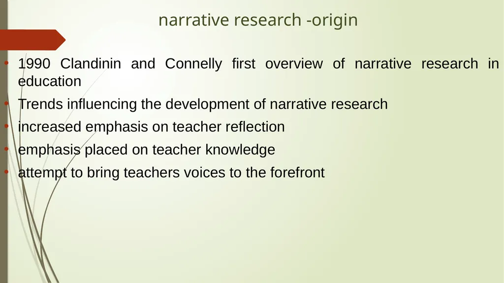WELCOME Narrative research design Dr. GEETHA - slide 7 of 20