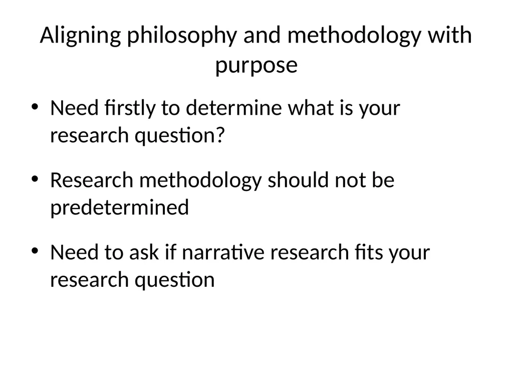 Chapter 10 Narrative research Lewis P and Adney R. - slide 13 of 30