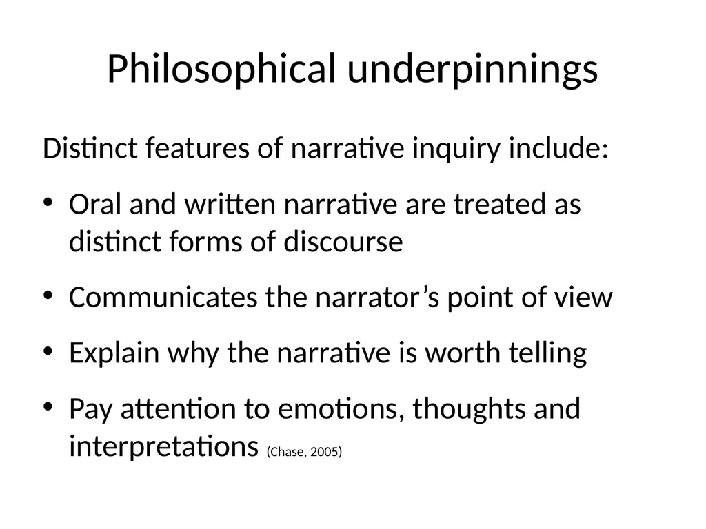 Chapter 10 Narrative research Lewis P and Adney R. - slide 10 of 30