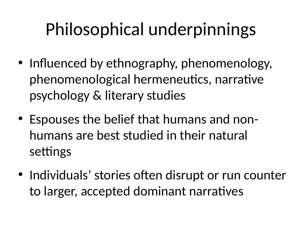 Chapter 10 Narrative research Lewis P and Adney R. - slide 9 of 30