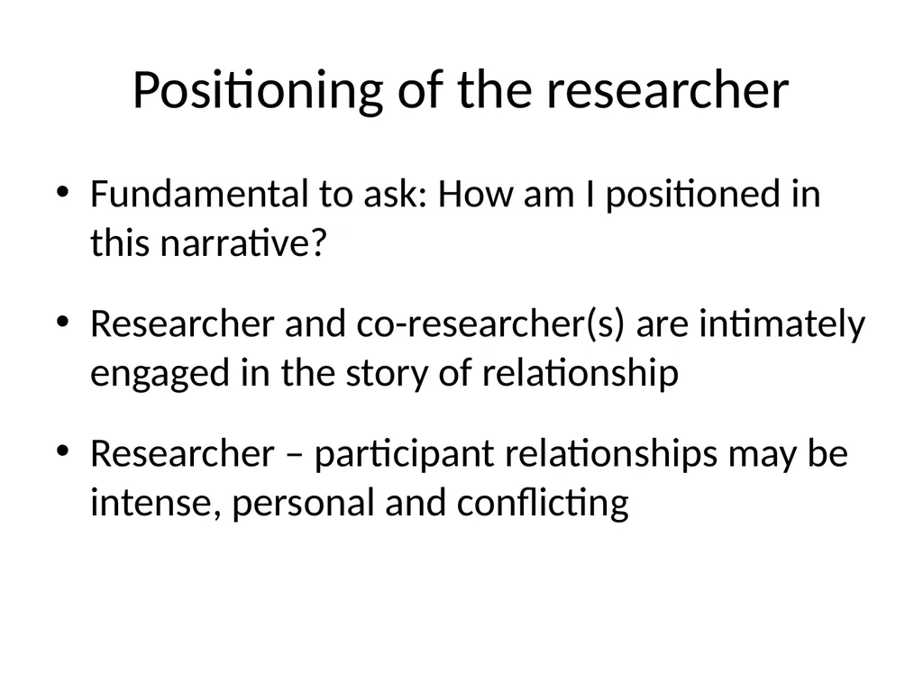 Chapter 10 Narrative research Lewis P and Adney R. - slide 11 of 30