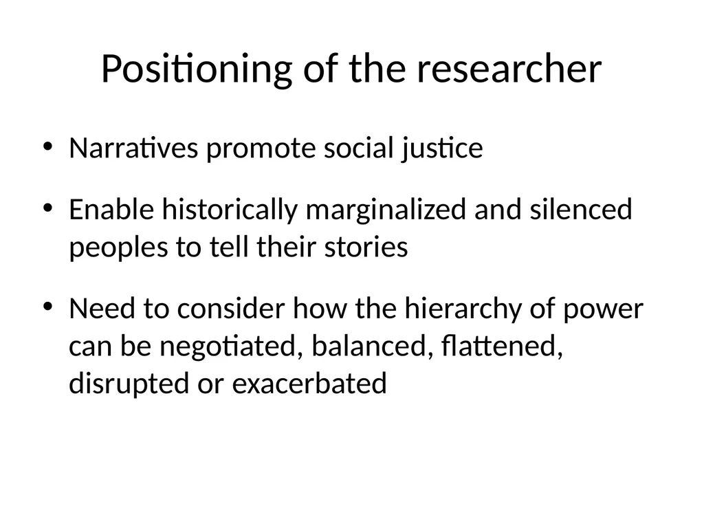Chapter 10 Narrative research Lewis P and Adney R. - slide 12 of 30