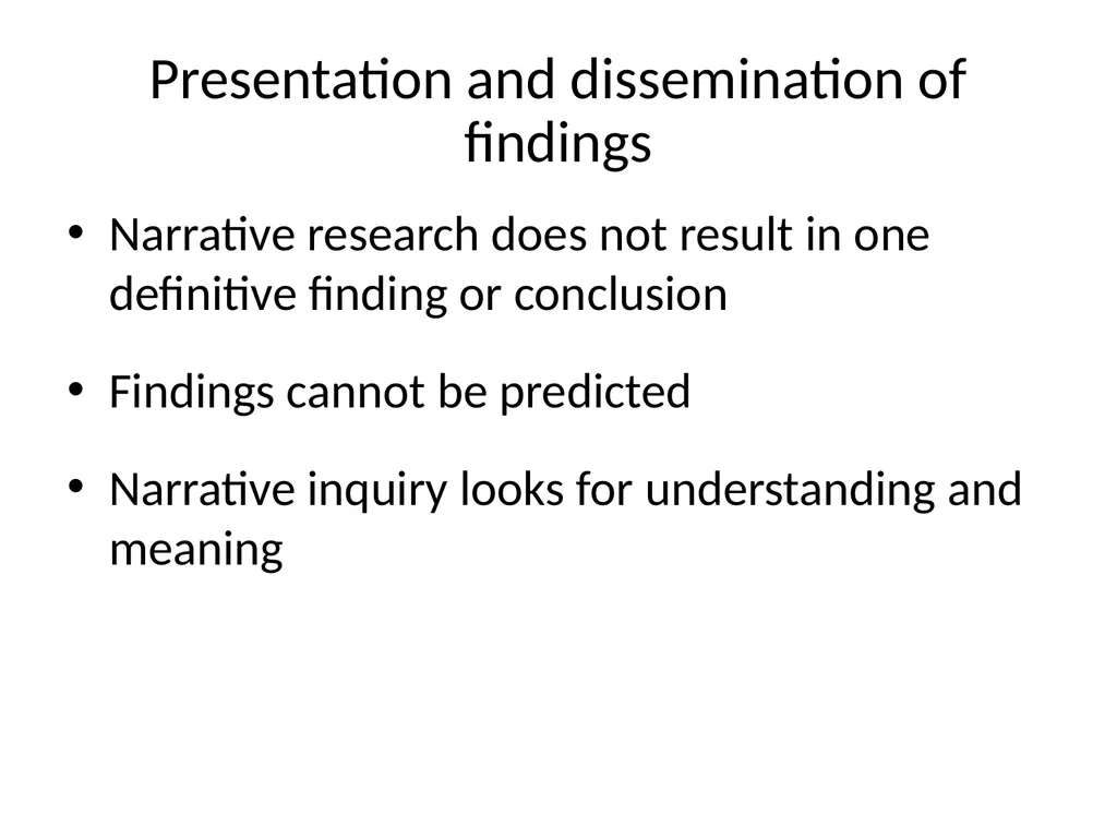 Chapter 10 Narrative research Lewis P and Adney R. - slide 28 of 30