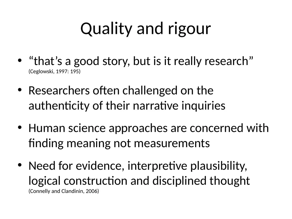 Chapter 10 Narrative research Lewis P and Adney R. - slide 21 of 30