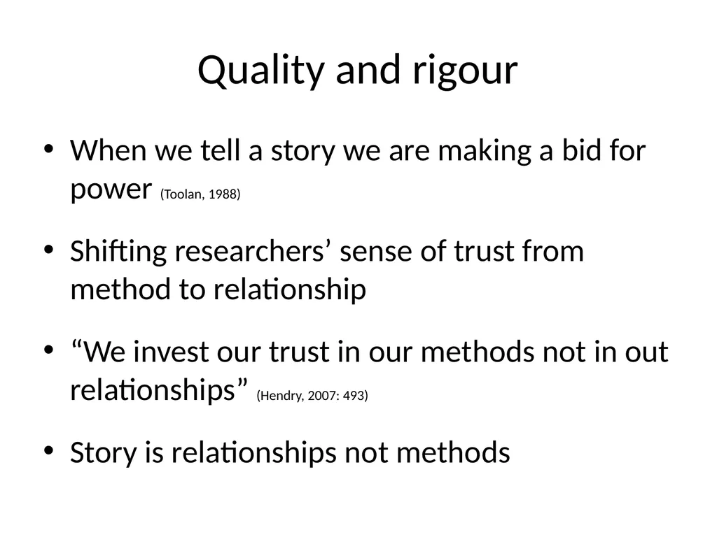 Chapter 10 Narrative research Lewis P and Adney R. - slide 23 of 30