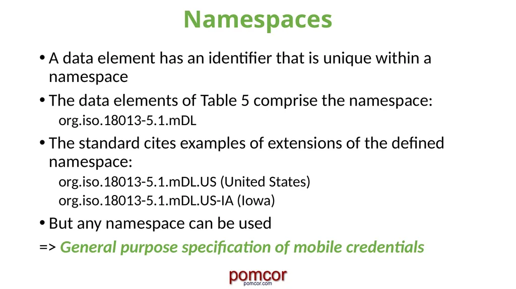 Francisco Corella fcorella@pomcor.com Presentation - slide 9 of 42