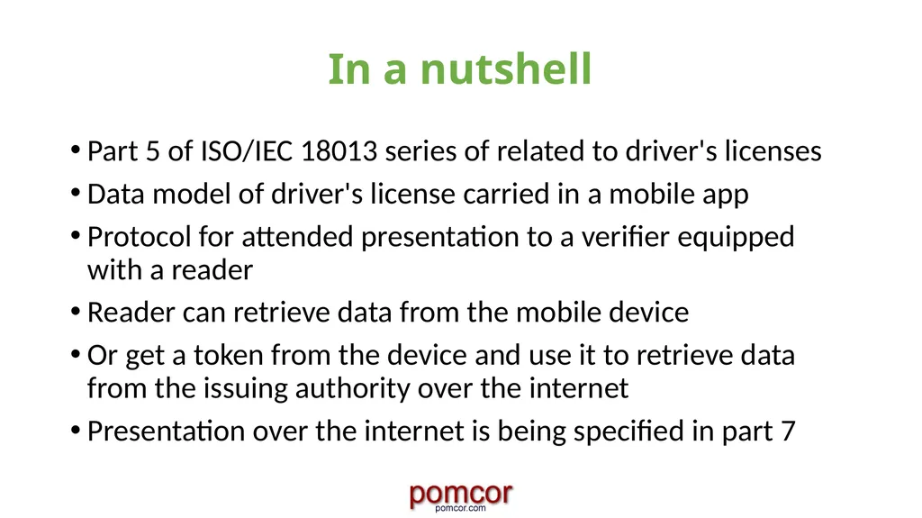 Francisco Corella fcorella@pomcor.com Presentation - slide 3 of 42