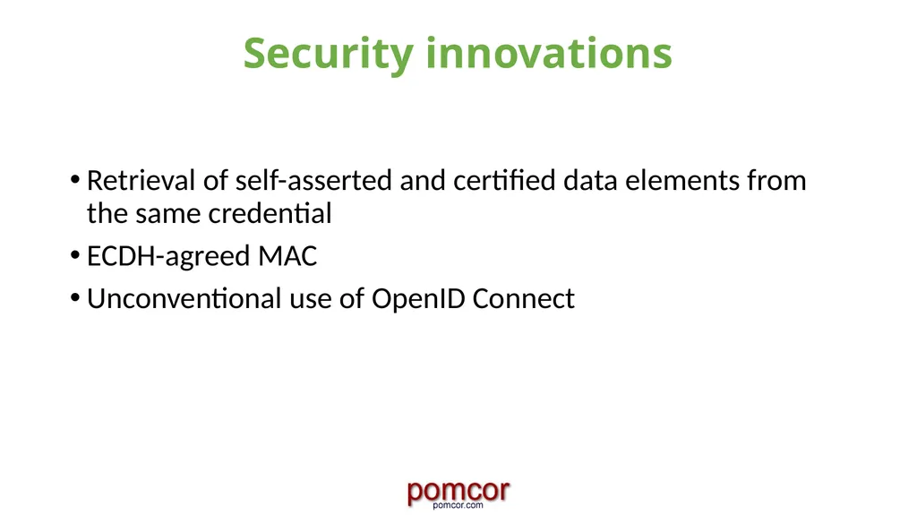 Francisco Corella fcorella@pomcor.com Presentation - slide 27 of 42