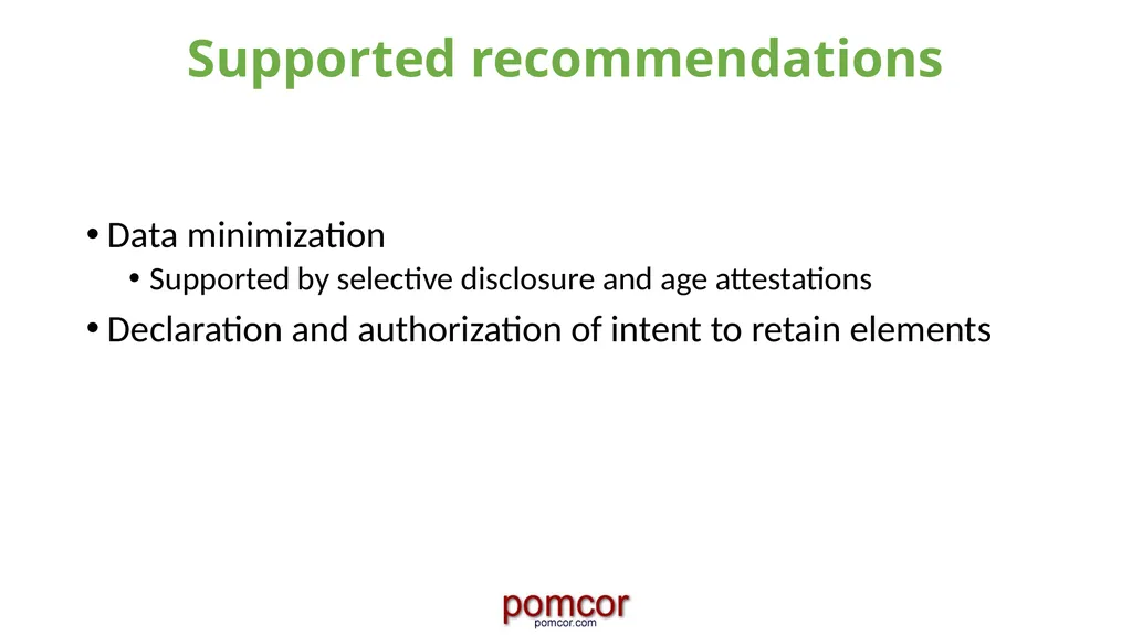 Francisco Corella fcorella@pomcor.com Presentation - slide 41 of 42