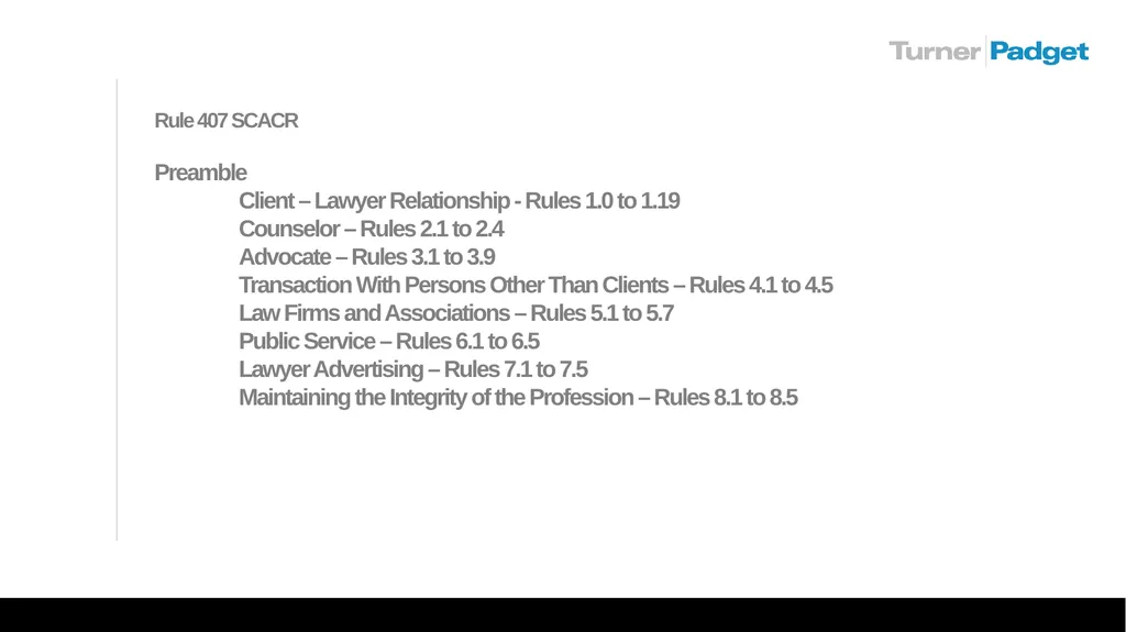 Ethics Issues For In-house Counsel: A Square Peg - slide 2 of 23