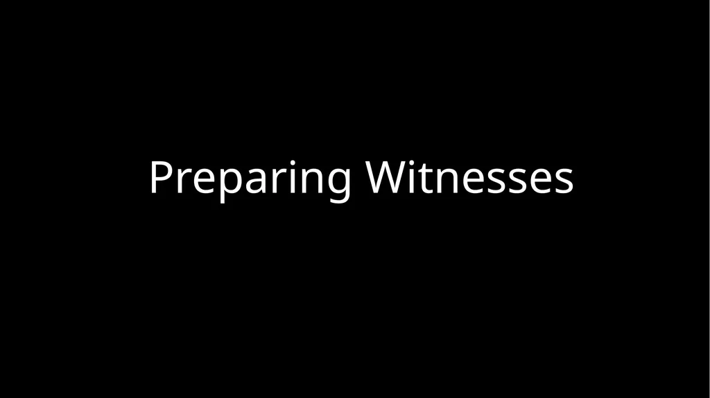 Ethical Issues in Preparing and Questioning - slide 2 of 73